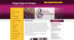 Desktop Screenshot of colegiodiegodealmagro.com