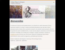 Tablet Screenshot of colegiodiegodealmagro.com